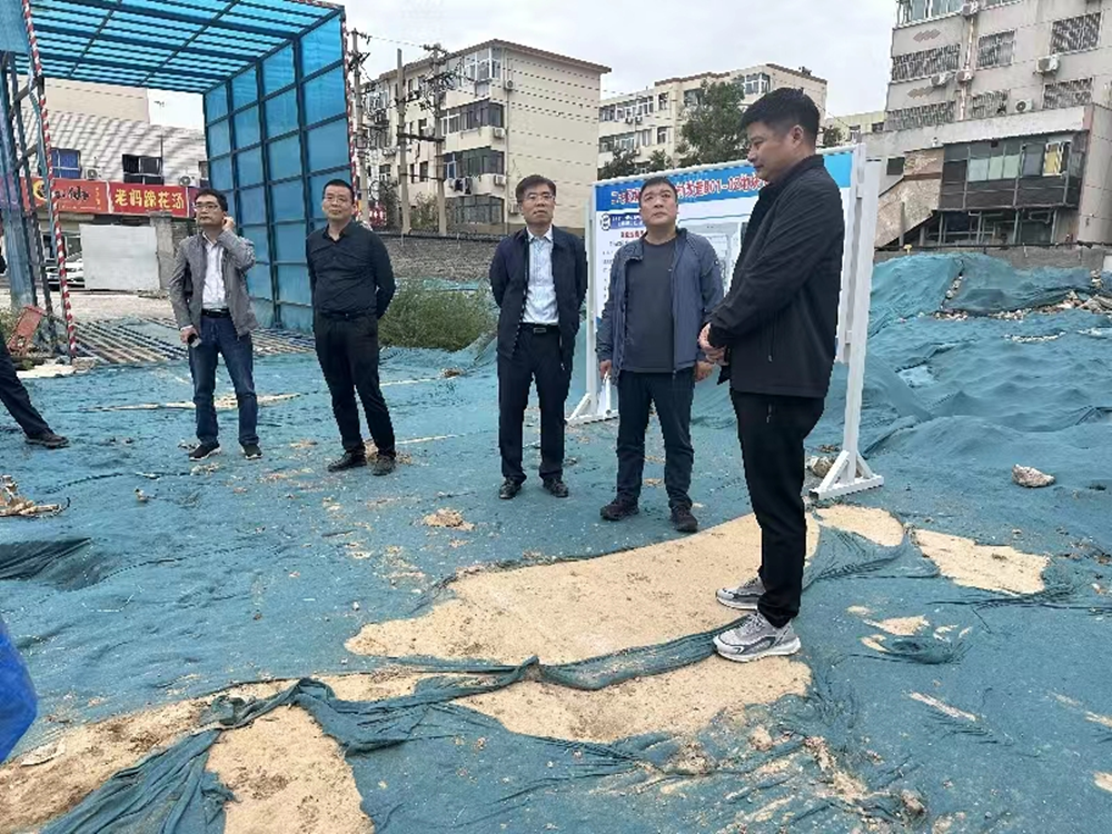 星空手机在线登陆入口-星空（中国）
负责人汪洋到孙八砦城中村改造项目调研项目建设工作