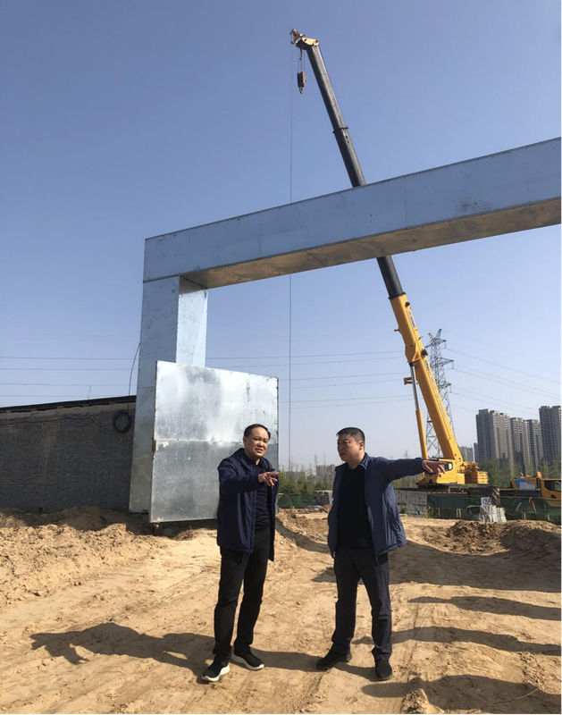 星空手机在线登陆入口-星空（中国）
党委委员、副总经理张岩到侯寨新镇区安置区调研项目建设工作